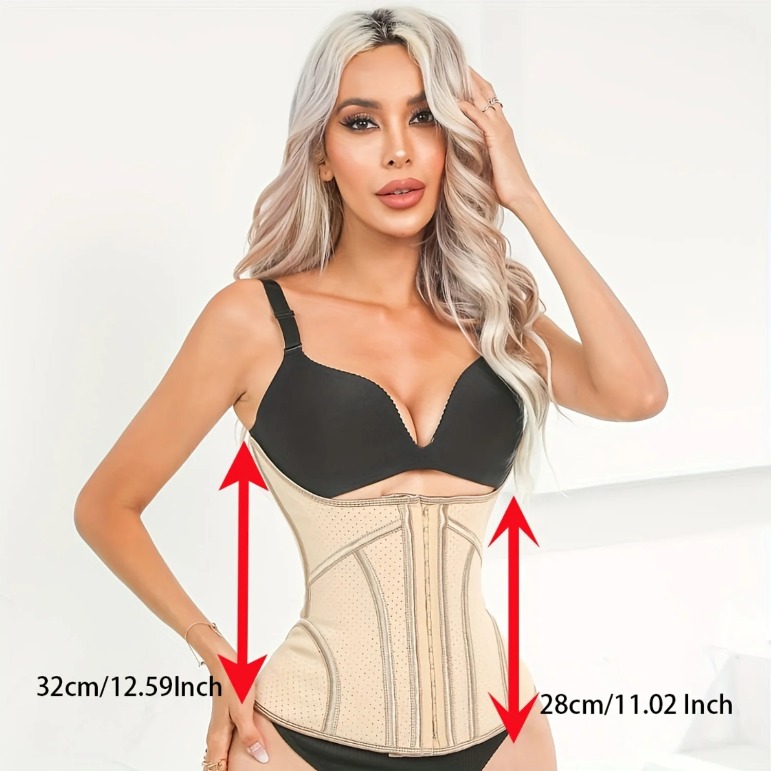 Латексный тренажер для талии женщин формирователь с 19 костями поддержка