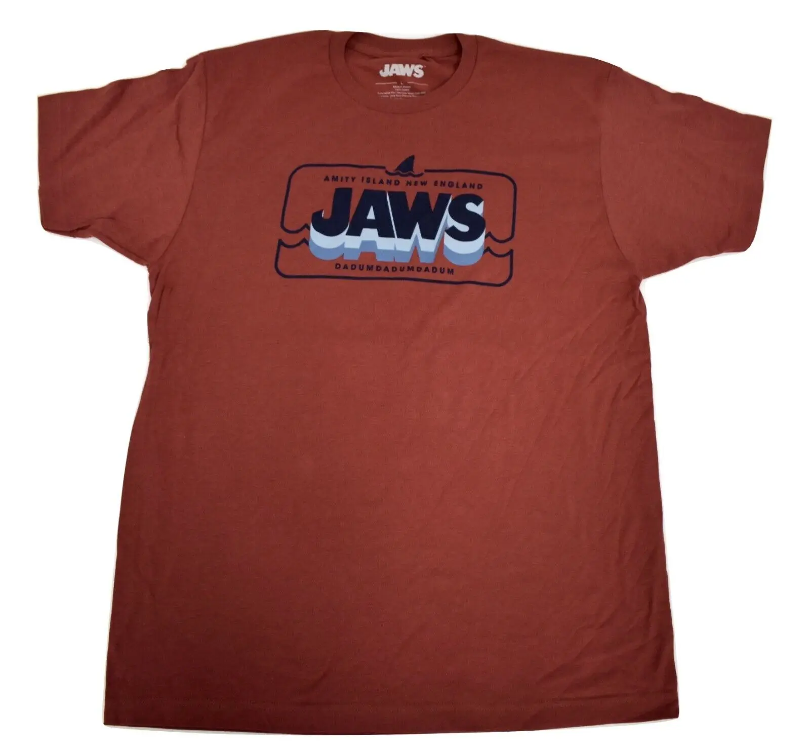 Jaw s M en ovie Shark Amity Island новая английская футболка S L Xl 2Xl