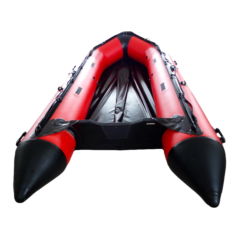 Надувная лодка Резиновая спасательная для рыбалки и гребли Алюминиевый пол из