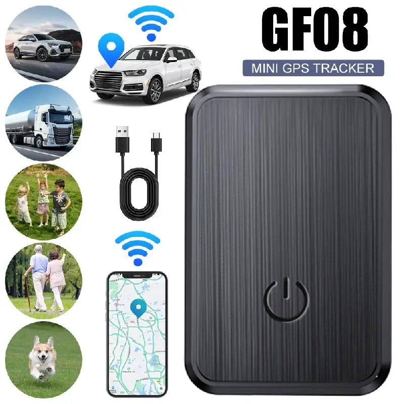 GF-08 Мини-автомобильный GPS-трекер для домашних животных устройство слежения