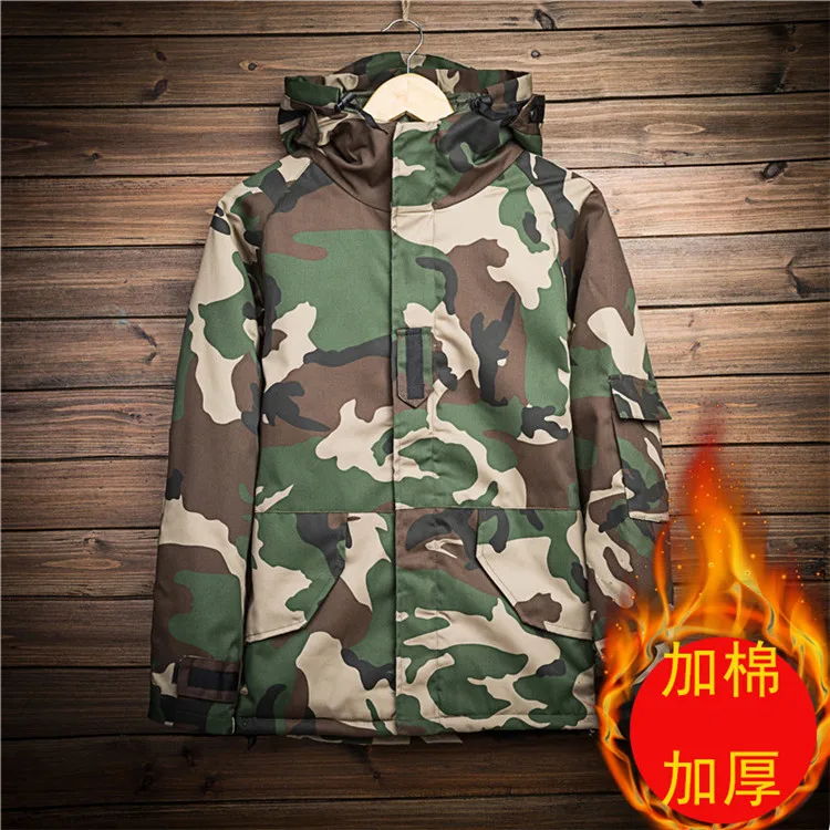2022 New Fashion Men's Camouflage Jacket Military Style Casual Male Windbreaker Coat Tactical Hooded Jacket for Men