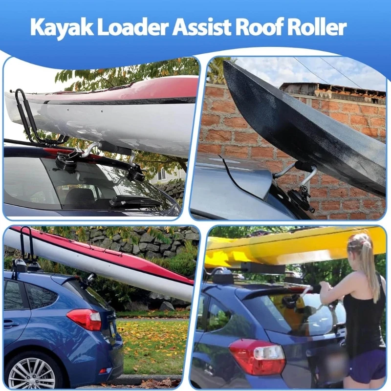 Крепление для роликового погрузчика каяка Держатель на присоске Система помощи