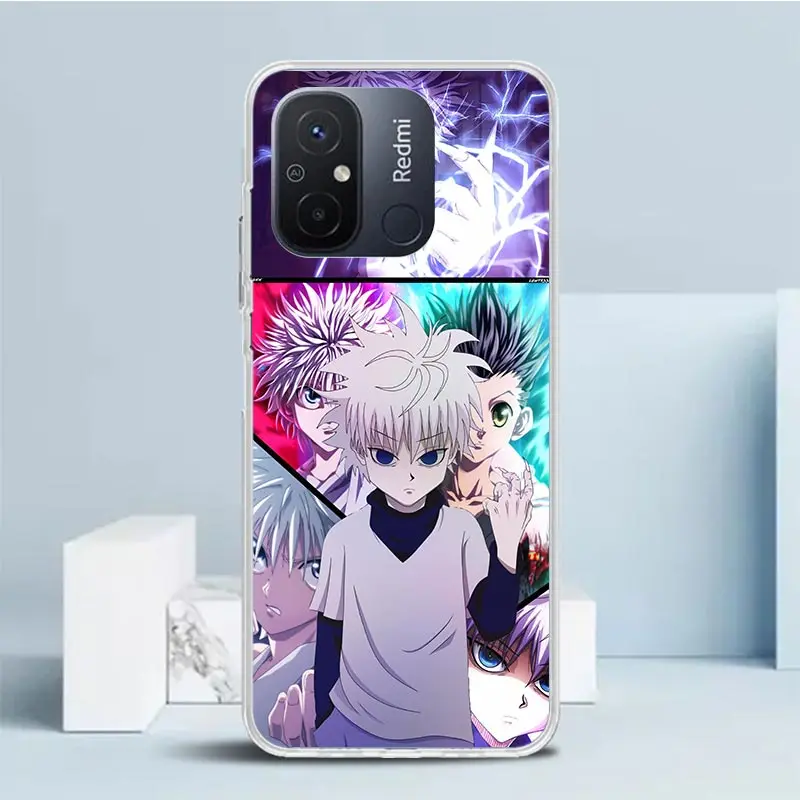 Чехол для телефона HunterX Killua Xiaomi Redmi 12C 12 10C 10 10A 9C 9A 9T 9 8 8A 7 7A 6 Pro 6A K20 K30 K40 S2 Мягкая