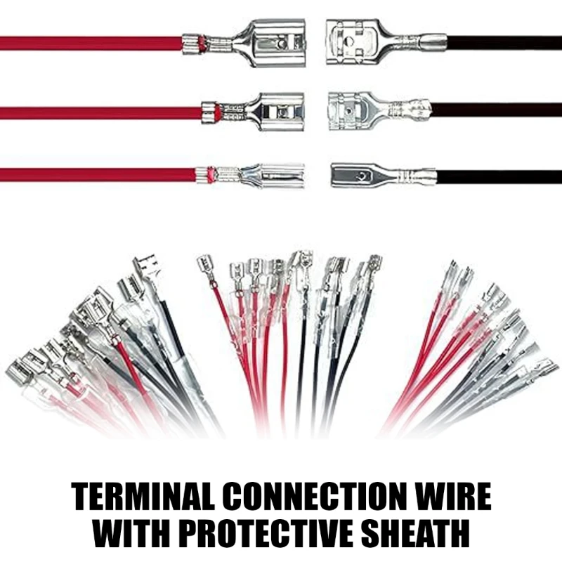 30 шт. лопастные обжимные клеммы разъем для быстрого сращивания с изоляционными