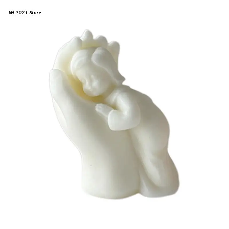 

Mother's Hand Candle Molds for Candle Making 3D Aromatherapy Candles Mould