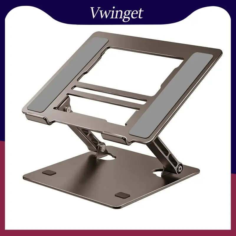 

Tablet Stand Universal Folding Aluminum Alloy Adjustable Ergonomic For Notebook Computer Pc Accessories Tablet Support Portable