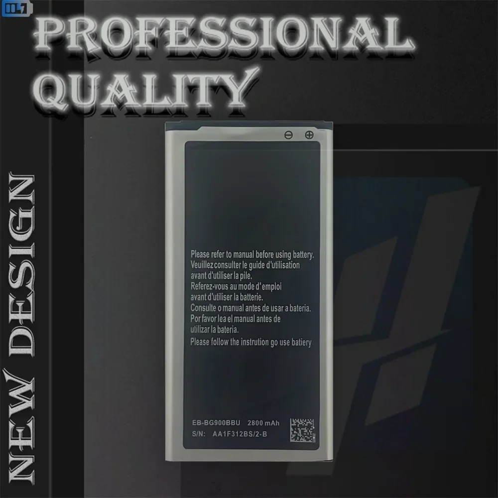 Высококачественная сменная батарея EB-BG900BBU для Samsung S5 Neo Plus встроенный мобильный