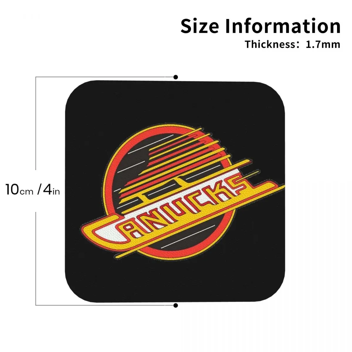 Vancouver Hockey-Retro Canucks Подставки для скейтбординга Кухонные салфетки Изоляционные