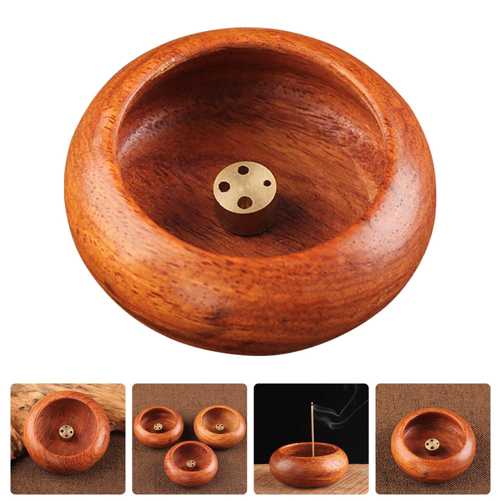 

Holder Burner Bowl Conesticks Burning Stick Men Cones Censer Morning Star Ash Wooden Copper Tower Plate Temple Supplies