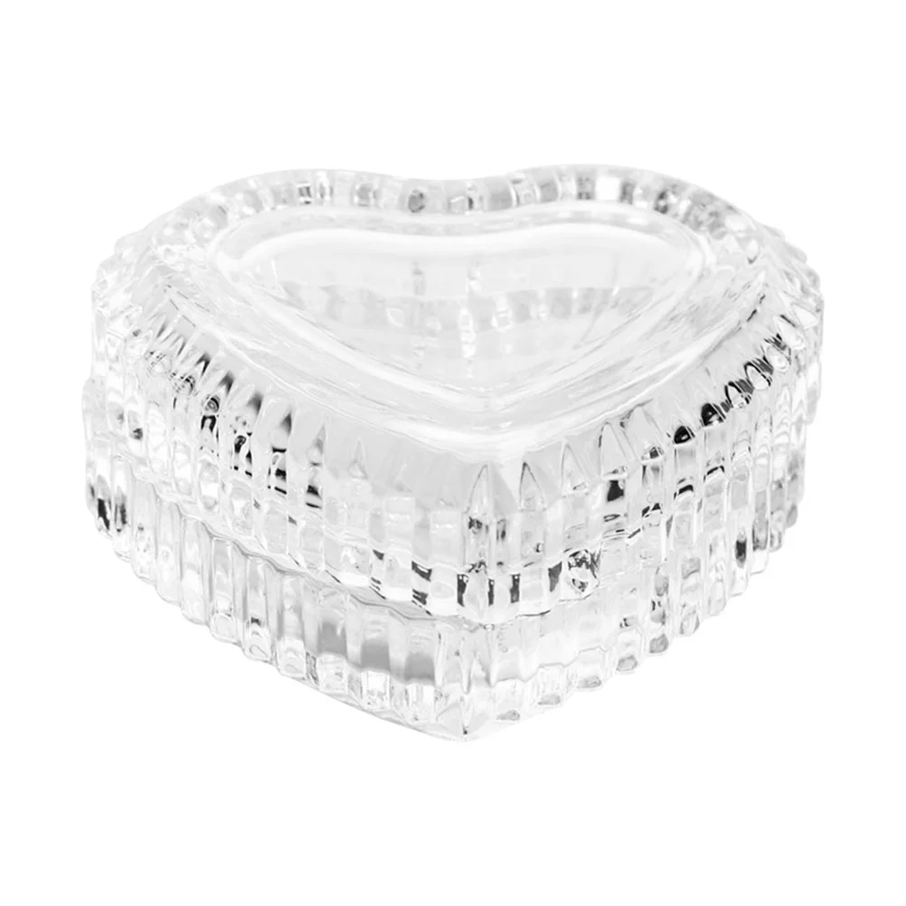 

Box Clear Heart-shaped Box Clear Jewelry Box Wedding Gift Box Storage Box for Party