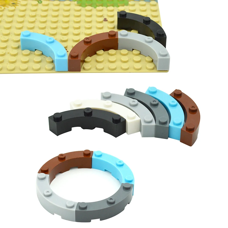 Конструктор сделай сам из технических деталей аксессуары Круглый угол 4x4