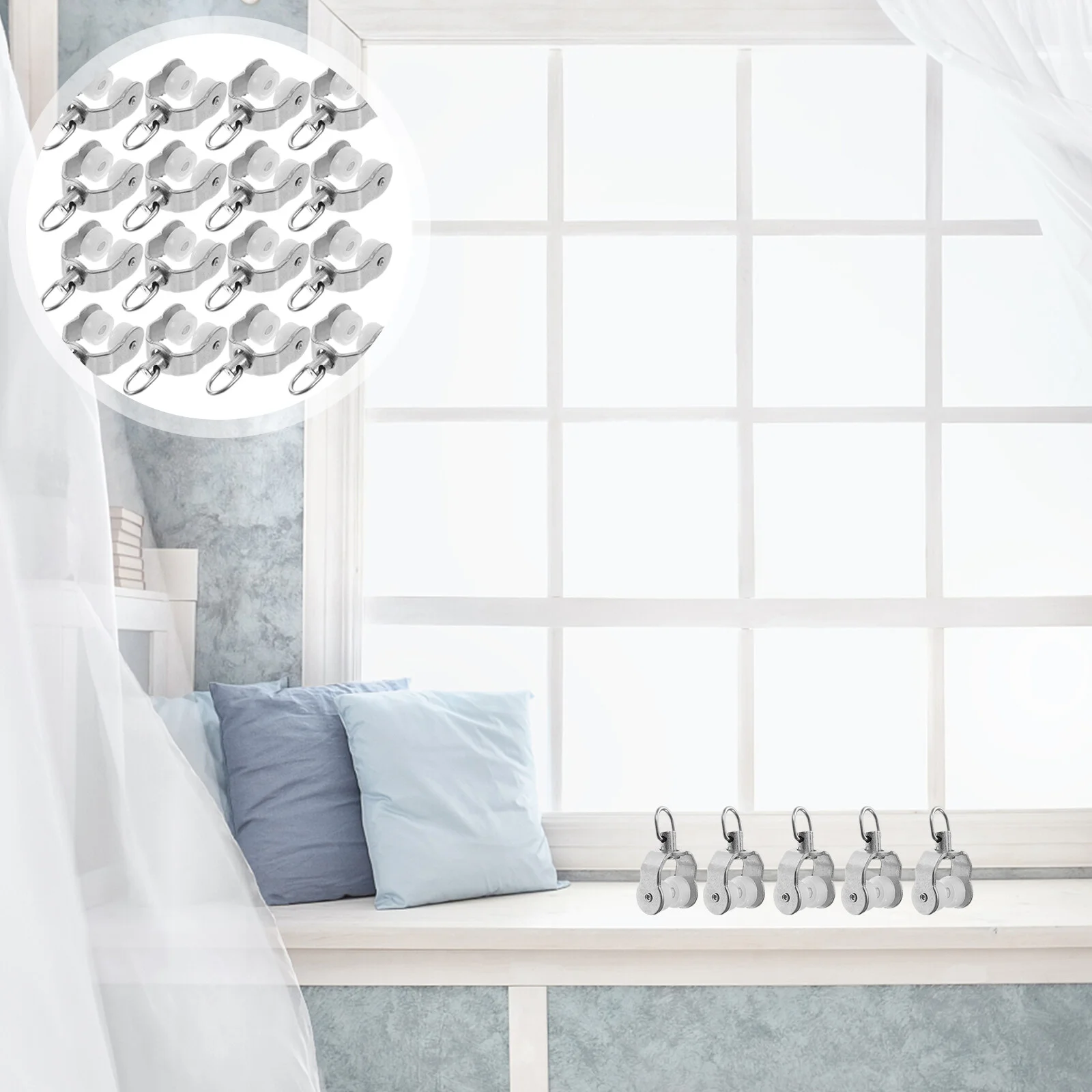 

20 шт., направляющие для шкива из нержавеющей стали