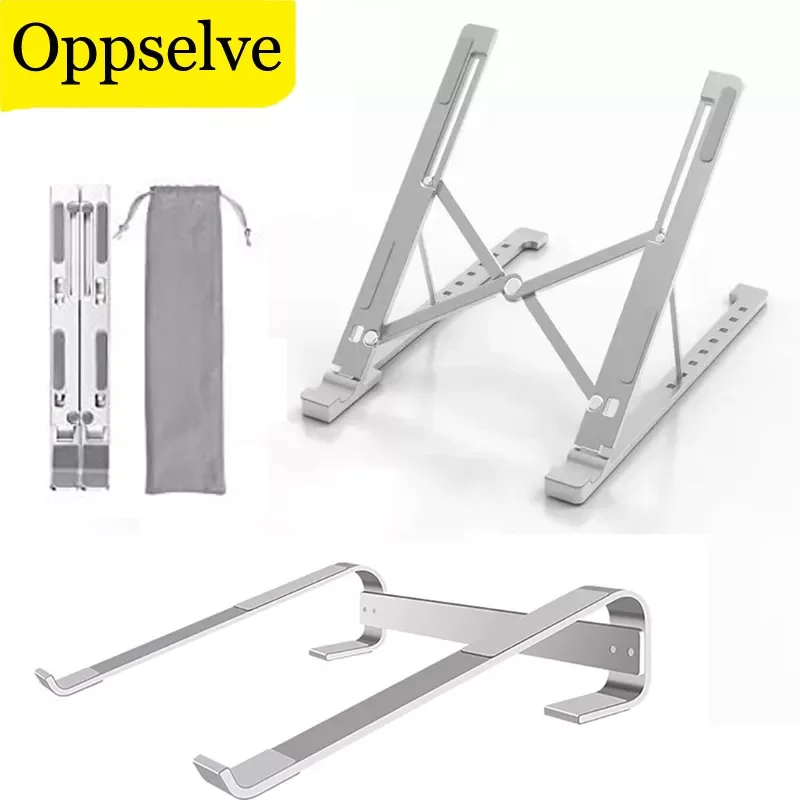 

Laptop Stand Holder For MacBook Pro Notebook Foldable Tablet Mount Ventilated Aluminium Alloy Foldable Laptop Bracket For iPad