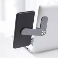 laptop screen side extension bracket dual monitor display clip adjustable mobile phone stand round head automatic absorption