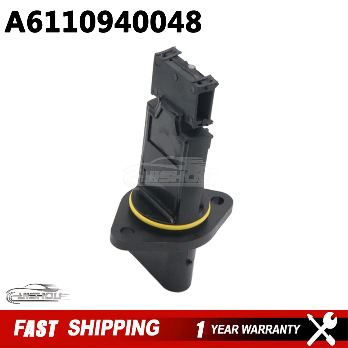 

0281002281 Датчик массового расходомера воздуха A 6110940048 Для Mercedes-Benz E-CLASS E200 E220 E270 E320 CDI W210 S210 S203