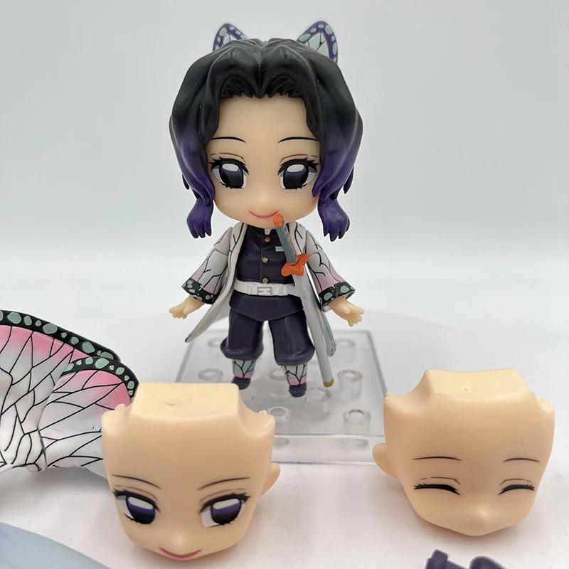 

demon slayer figure original articuladas pvc anime toys model action bandai bulk q version japan Shinobu Kocho Free Shipping