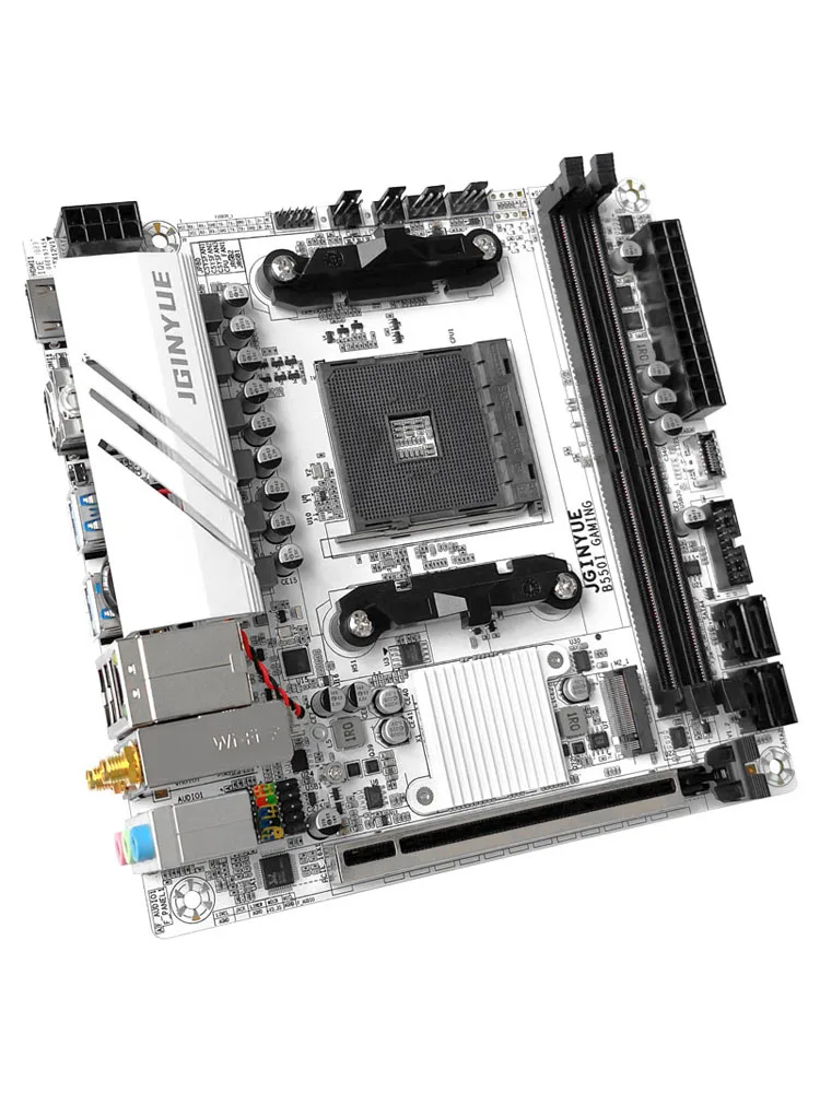 Материнская плата AM4 Ryzen R5 CPU 45-го поколения ITX mini B450i ...