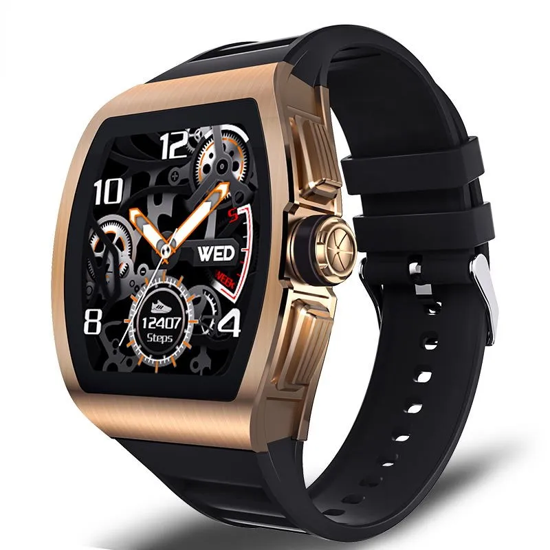 

M1 Full Touch Smart Watch Sports Heart Rate Blood Pressure Bluetooth Adult Business Fashion IP68 Water Watch Free shipping