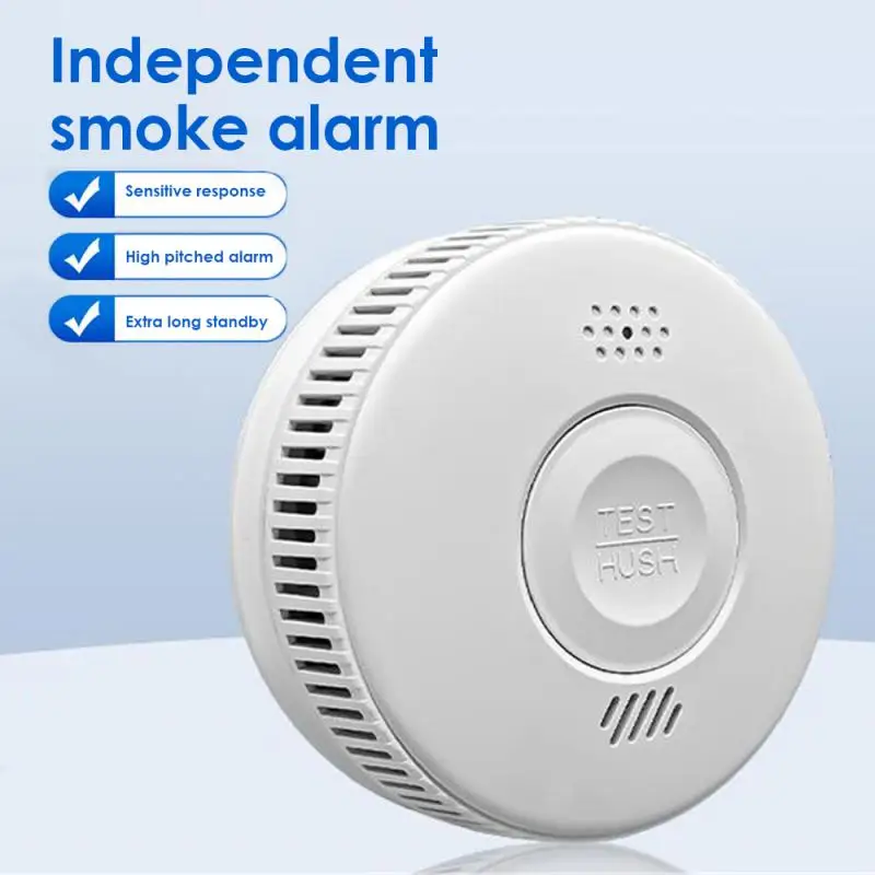 

Independent Detection Of Leak Alarm Smoke Alarm Detector Leak Proof Design Ease Of Use Alarm Working Voltage 3(v) Smoke Detector