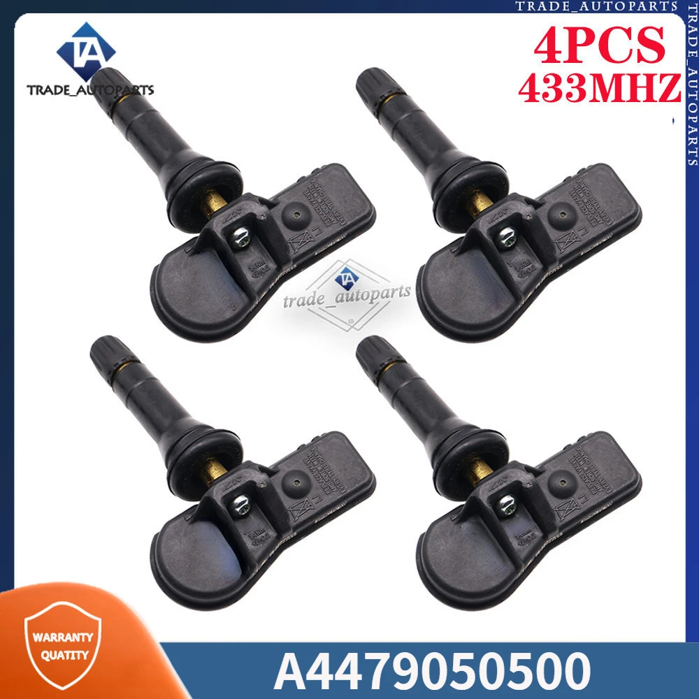 Датчик давления в шинах A4479050500, 4 шт., для Mercedes-Benz Vario T2N V-Class W638 Vito VS20 433 МГц TPMS Sensor A4479051704