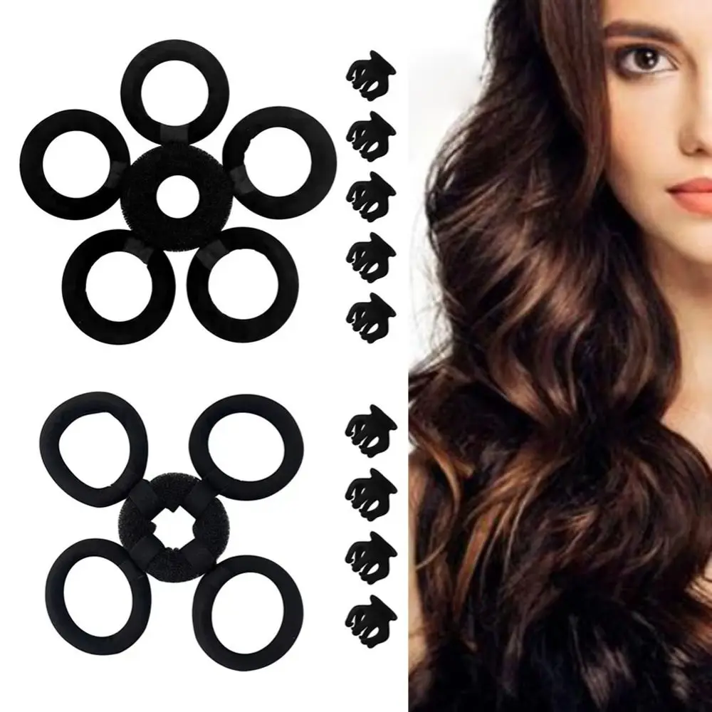 

Natural Heatless Hair Curler Flower Long Lasting Effect Hair Rollers for Heatless Curls Heatless Curling Rod Women Girls