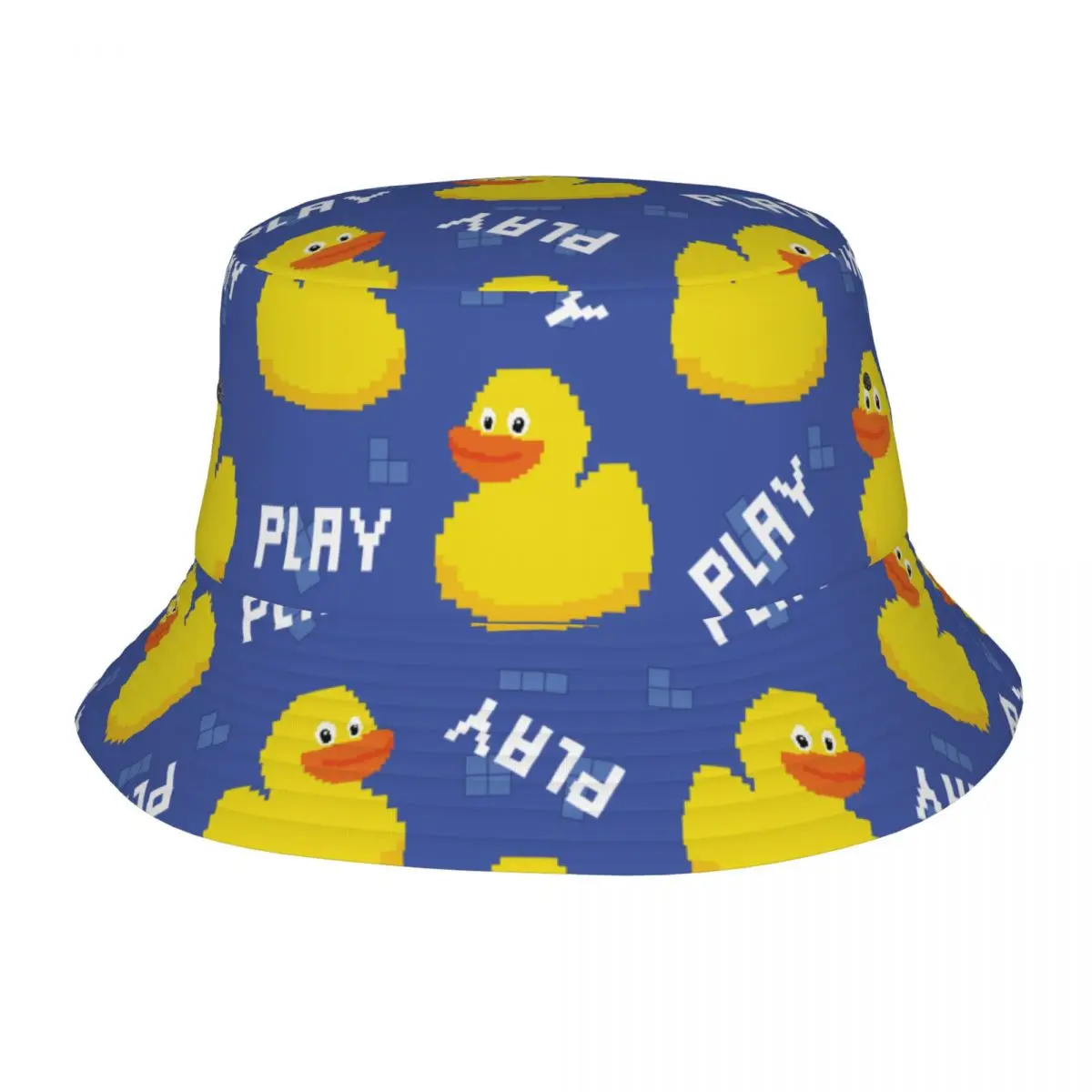 

Sun Panama Hat Little Cute Duck Pattern Cartoon for Girl Boy Fisherman Caps New Cotton Bucket Hats Outdoor Fishing Hat