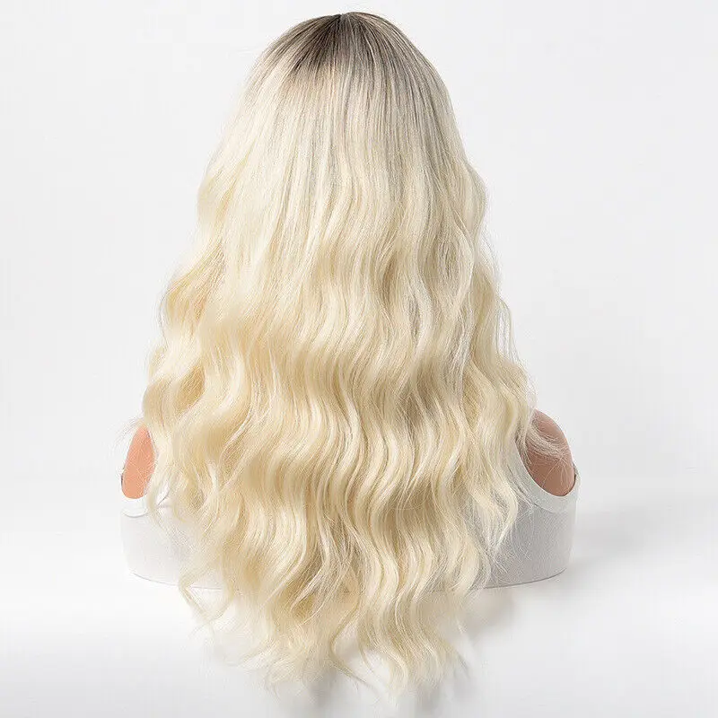 Женские длинные парики со светлыми волосами 23 дюйма