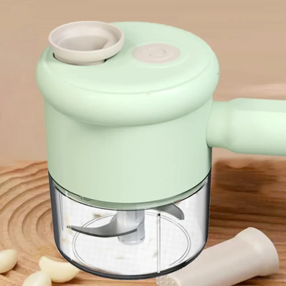 

Set Modern 1500mAh Battery Handheld Vegetable Cutter Shrimp Meat Garlic Mincer Kitchen Tool for Restaurant