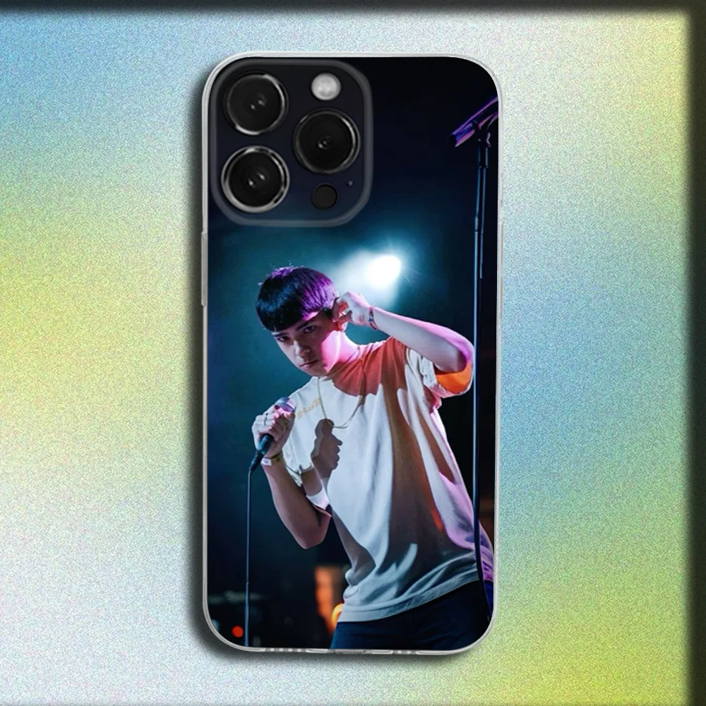 Фото Чехол для телефона Rapper Singer M-Milo J 111, для iPhone 16,15,14,13,12,11 Plus, Pro, Max, XR, XS, Plus, SE, мини-прозрачный мягкий чехол №4