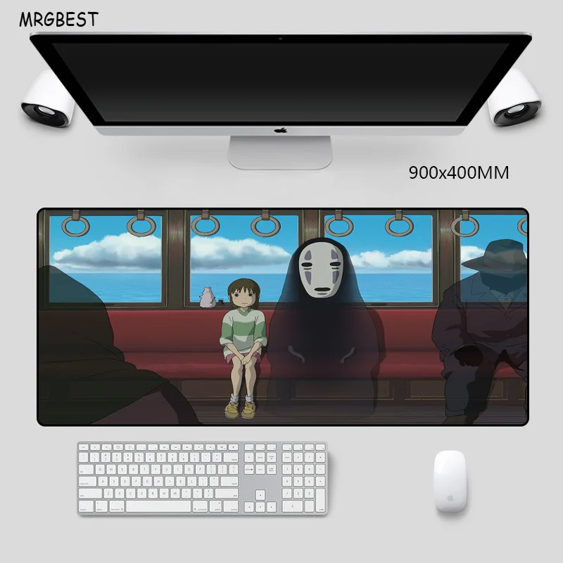 

MRGBEST Big Promotion Anime Japan Spirited Away Rubber Mouse Laptop Mouse-pad Free Shipping Big Gaming Mouse Pad Keyboards Mat