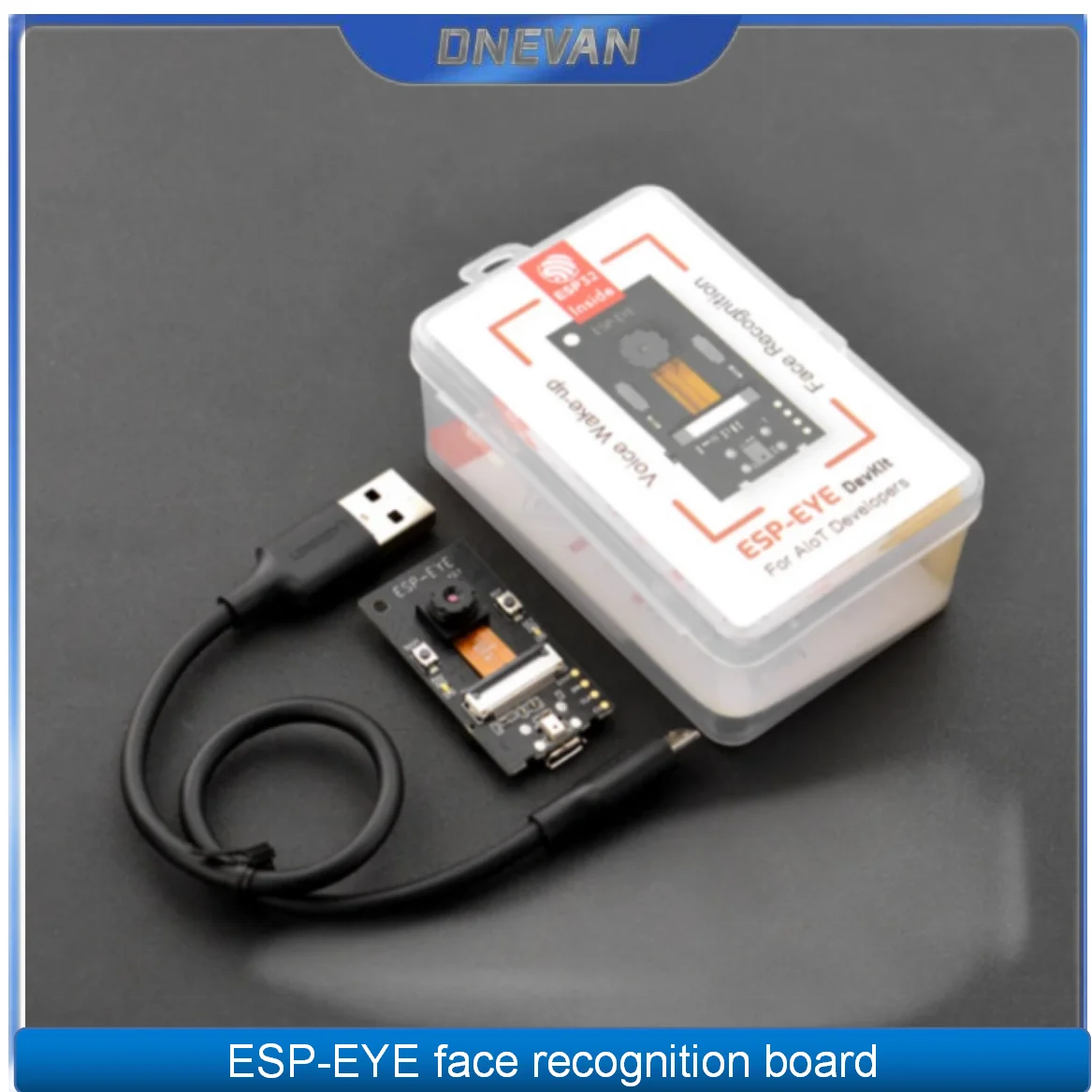 

2 шт., плата распознавания лиц ESP-EYE оценивает распознавание изображений и обработку звука, используемая в различных приложениях AIoT, 1 шт.