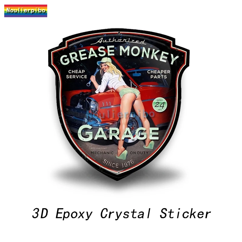 

3D модная стереокупольная автомобильная наклейка бензин девушка красная машина красота ремонтник ракетка девушка ПВХ автомобиль мотоцикл виниловая высечка наклейка