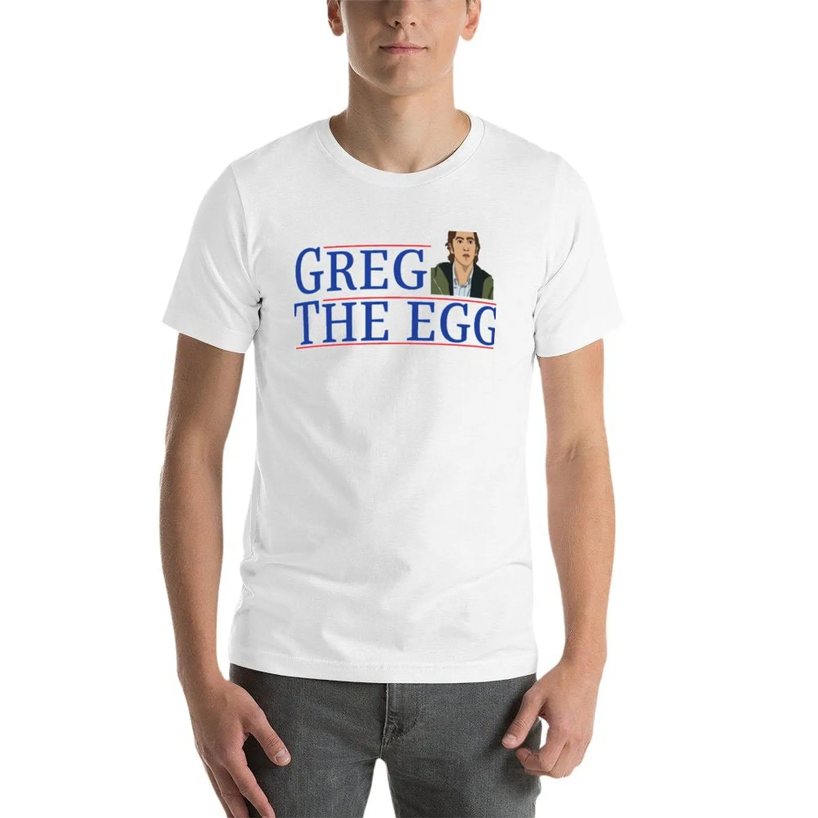 Фото Hirsch Succession t t the - футболка Reagan Egg Bush мужская рубашка хлопковая рубашка Cousin Greg man - Greg №3