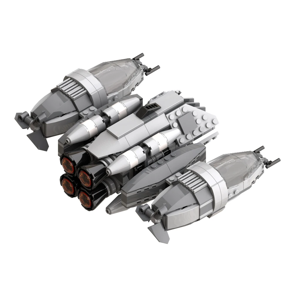 Gobrick MOC космическая война B-крыло-Страйкер космический корабль строительные блоки