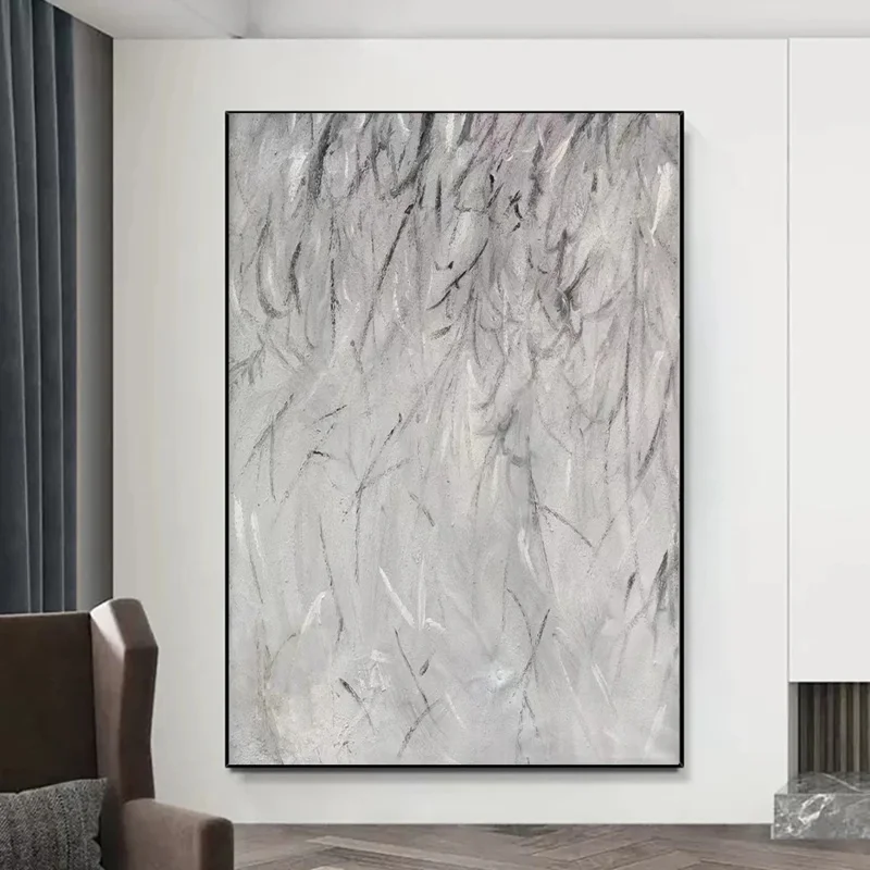 Абстрактная Минималистичная Картина на холсте Современная картина ручной