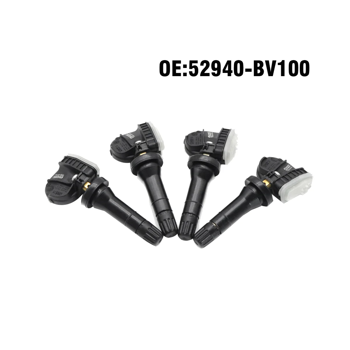 

4Pcs Tire Pressure Sensor 433MHz TPMS 52940-BV100 for Hyundai Creta H1 Van H100 Iload Staria Tucson Kia EV6 Sonet