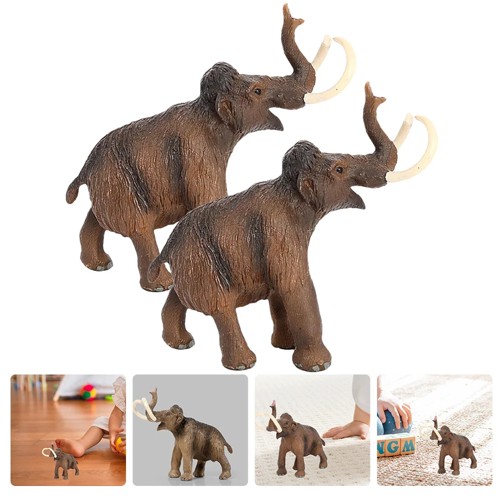 Модель из 2 предметов имитация детских игрушек дикие кроты ПВХ животное яркие