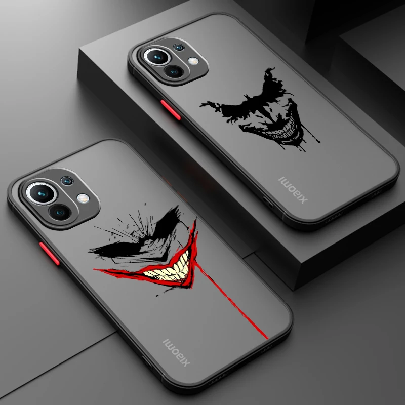 Чехол для телефона J-Jokers Luxury Art B-Batmans Frosted прозрачный Xiaomi Mi 13 12 12T 11T 11 11i 10T 10 9T Pro Lite