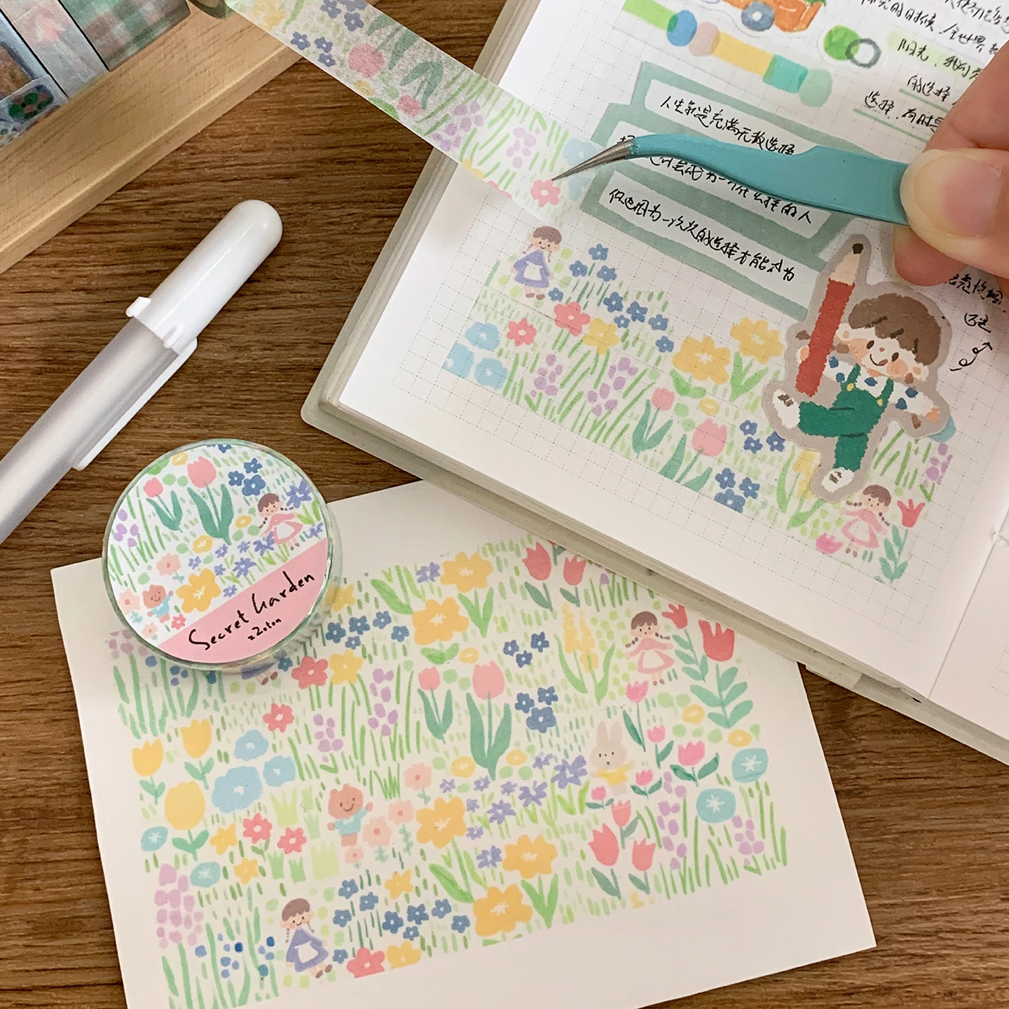 

ZZOTON Бумажная цепочка для цветов