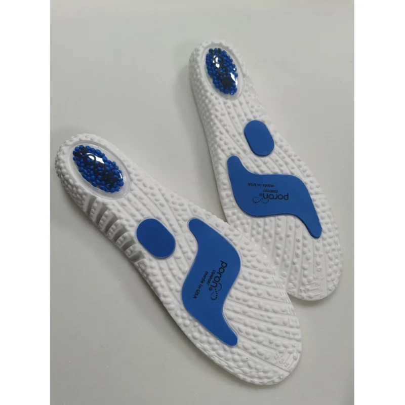  Youpin Air Cushion Sports Shock Absorption Men's Women's Breathable Sweat Absorbing Popcorn Insole Air Cushion Pu Soft