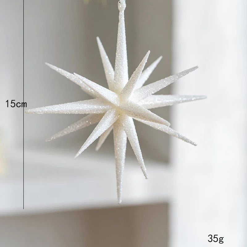 

Рождественское украшение звезда шампань