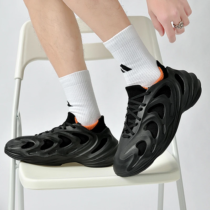 Men's Casual Sneakers Sandals 2 in 1 Big Size 48 Brand Replica Designer Fashion Footwear for Men 2023 Free Shipping Sock Shoes