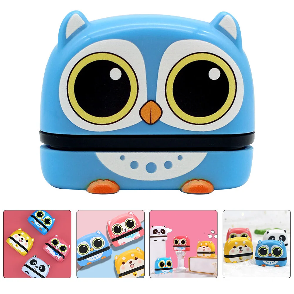 

Baby Outfit Seal Kids Stamp Supply Animal 6.3X5.1CM Cartoon Convenient Clothing Blue Plastic Lovely