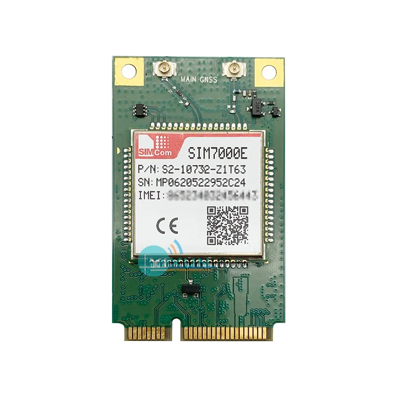 

New Original SIMCOM SIM7000E Mini PCIE Module LTE CAT-M1(eMTC) B3/B8/B20/B28 NB-IoT competitive with SIM900 and SIM800