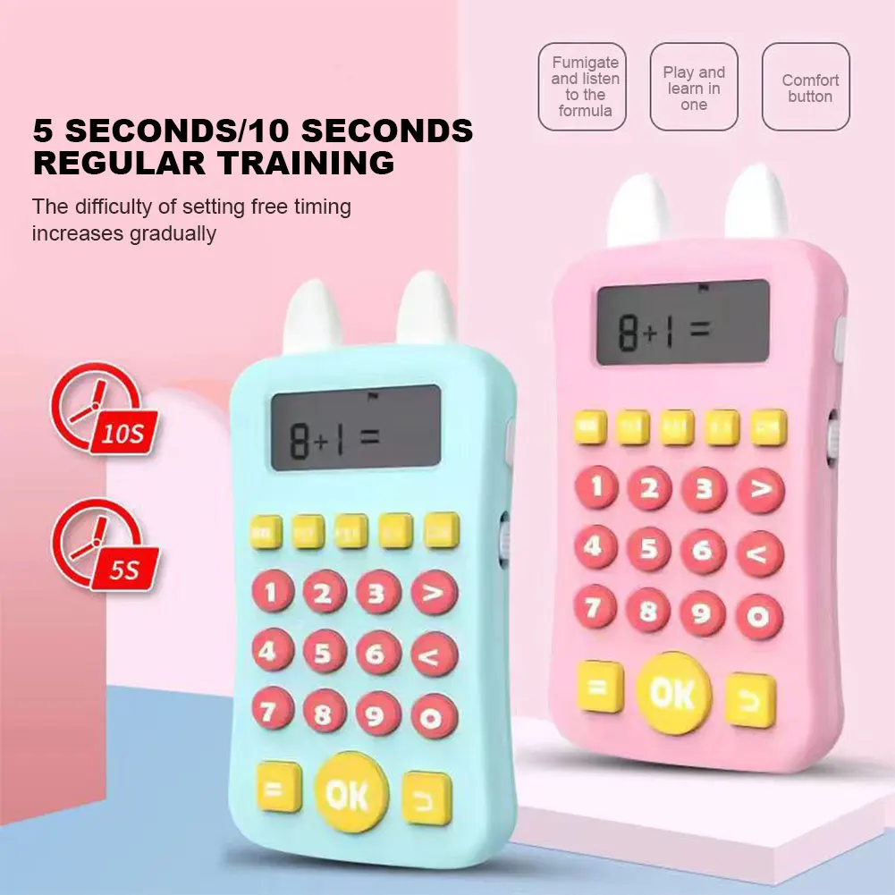 

Children's Early Education Leaning Student Arithmetical Training Machine Math Trainer Kids Gift Puzzle Toys for Preschool Gift