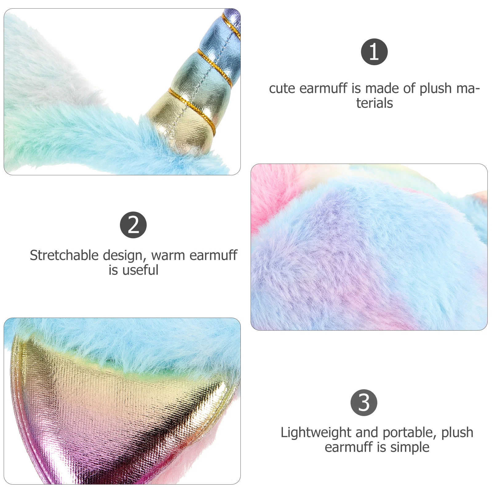 Рисунок 3 - Симпатичные наушники ободок Единорог