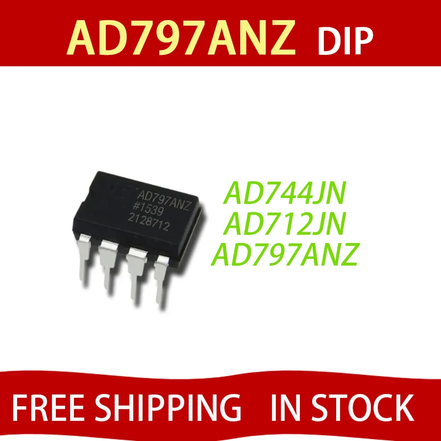 

1pcs AD797ANZ AD712JN AD744JN AD797AN AD797 AD712 AD712J AD744J AD744 797 712 744 DIP IC chip FREE SHIPPING
