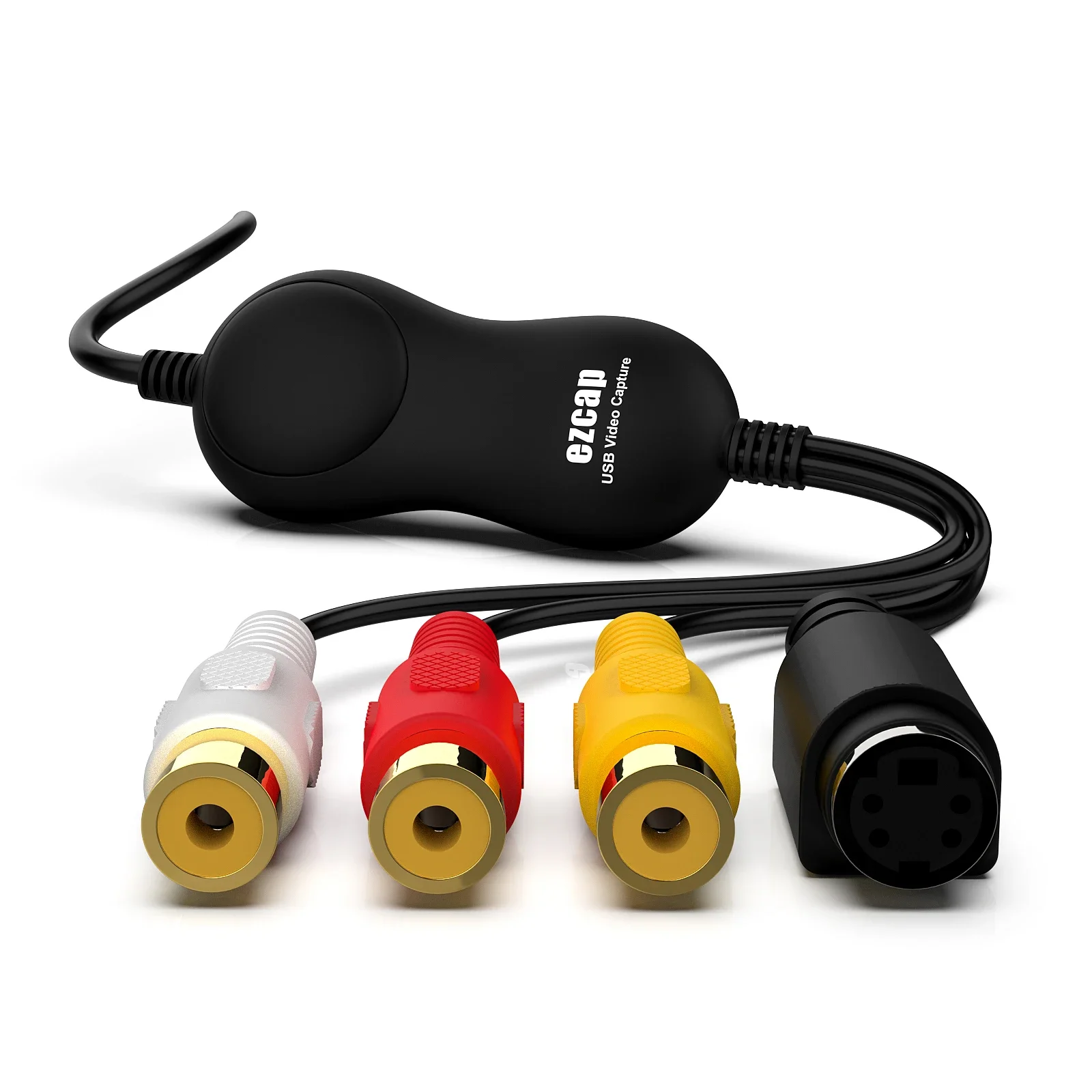 Ezcap158 USB 2.0 Карта захвата аудио-видео Аналоговая запись видео для XBOX PS3 VHS Windows MAC 10.13/