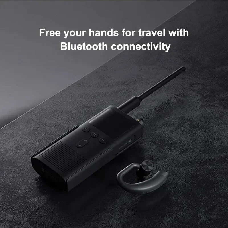Фото Рация Xiaomi Mijia Walkie Talkie 2 с поддержкой UHF и VHF, 5 Вт, водонепроницаемость IP65, 13 дней в режиме ожидания, минималистичный дизайн, голосовая связь. №4