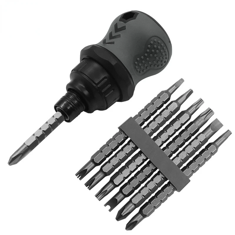 

6-in-1 screwdriver household screwdriver head disassembly Telecommunication Maintenance combination tool multipurpose